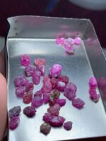 29.15ct Afghan Ruby Rough Lot – Natural Red Radiance from the Heart of the Mountains - Image 3