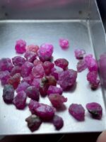 29.15ct Afghan Ruby Rough Lot – Natural Red Radiance from the Heart of the Mountains - Image 7