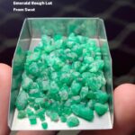 Balanced Strength: 61.40 ct Emerald Rough Lot from Swat Valley