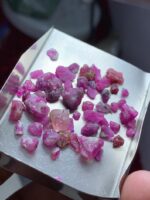 39.90ct Afghan Ruby Rough Lot – Vivid Red Crystals with Natural Beauty & Form - Image 3