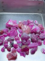 39.90ct Afghan Ruby Rough Lot – Vivid Red Crystals with Natural Beauty & Form - Image 5