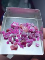 39.90ct Afghan Ruby Rough Lot – Vivid Red Crystals with Natural Beauty & Form - Image 6