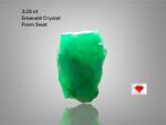 Emerald Elegance: 3.25ct Emerald Crystal from Swat Valley