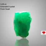 Emerald Elegance: 3.25ct Emerald Crystal from Swat Valley