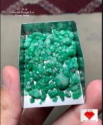 67.35 ct Swat Emerald Rough Lot – High-Carat Natural Crystal