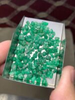 Swat Emeralds in Their Raw Splendor: 45.70-Carat Rough Lot - Image 11