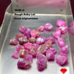 36.95ct Afghan Ruby Rough Lot: Raw Elegance in Every Facet