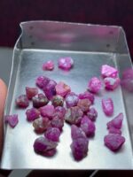 36.95ct Afghan Ruby Rough Lot: Raw Elegance in Every Facet - Image 4