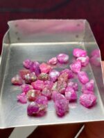 36.95ct Afghan Ruby Rough Lot: Raw Elegance in Every Facet - Image 6