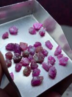 36.95ct Afghan Ruby Rough Lot: Raw Elegance in Every Facet - Image 7