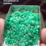 Raw Elegance: 72.65-Carat Emerald Rough Lot from Swat