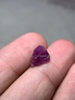 4.100ct Afghan Ruby Crystal – Natural Deep Red Gemstone - Image 2