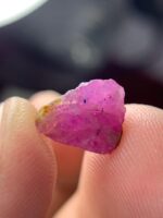 4.100ct Afghan Ruby Crystal – Natural Deep Red Gemstone - Image 3
