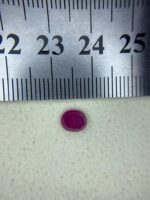 1.17ct Natural Afghan Ruby: Oval Elegance in Every Facet - Image 10