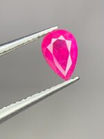0.600ct Afghan Faceted Ruby – Natural Deep Red Gem (6.48 x 4.42 x 2.82mm) - Image 2