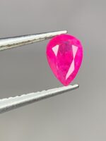 0.600ct Afghan Faceted Ruby – Natural Deep Red Gem (6.48 x 4.42 x 2.82mm) - Image 3