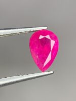 0.600ct Afghan Faceted Ruby – Natural Deep Red Gem (6.48 x 4.42 x 2.82mm) - Image 6
