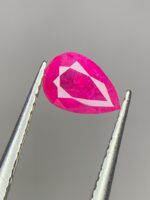 0.600ct Afghan Faceted Ruby – Natural Deep Red Gem (6.48 x 4.42 x 2.82mm) - Image 7
