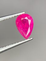 0.600ct Afghan Faceted Ruby – Natural Deep Red Gem (6.48 x 4.42 x 2.82mm) - Image 9