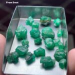 Swat Valley Emerald Rough Lot — 48.65 Carats