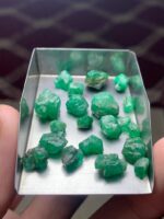 Swat Valley Emerald Rough Lot — 48.65 Carats - Image 12