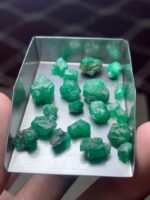 Swat Valley Emerald Rough Lot — 48.65 Carats - Image 3