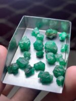 Swat Valley Emerald Rough Lot — 48.65 Carats - Image 7