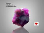 Majestic Crimson: 10.80ct Swat Ruby Specimen with Striking Dimensions