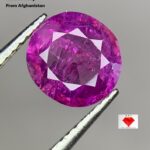 1.45ct Natural Afghan Ruby – Elegant Faceted Gemstone (6.79×6.34×3.63 mm)