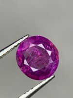 1.45ct Natural Afghan Ruby – Elegant Faceted Gemstone (6.79×6.34×3.63 mm) - Image 6