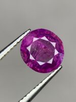 1.45ct Natural Afghan Ruby – Elegant Faceted Gemstone (6.79×6.34×3.63 mm) - Image 10