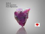 Exploring the Elegance of a 10.75 ct Afghan Ruby: A Gem of Unmatched Beauty