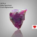 Exploring the Elegance of a 10.75 ct Afghan Ruby: A Gem of Unmatched Beauty