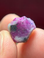 Crimson Majesty: A 11.45ct Afghan Ruby Specimen of Natural Brilliance - Image 4