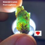 9.45ct Laghman Emerald Crystal – Impressive Natural Gem from Afghanistan