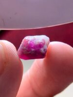9.65 ct Afghan Ruby Specimen: Pigeon Blood Red Gemstone - Image 3