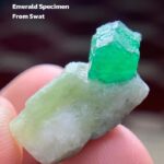 24.29 ct Swat Emerald Specimen – Compact Yet Striking