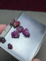 25.70ct Natural Ruby Rough Lot – Afghanistan | 12.14 x 9.64 x 8.51 mm - Image 4