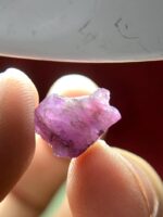 Exceptional Form: 7.61ct Afghan Ruby Crystal with Bold Dimensions & Natural Charm - Image 4