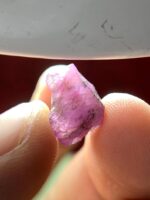 Exceptional Form: 7.61ct Afghan Ruby Crystal with Bold Dimensions & Natural Charm - Image 5