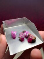 25.70ct Natural Ruby Rough Lot – Afghanistan | 12.14 x 9.64 x 8.51 mm - Image 6