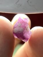 Exceptional Form: 7.61ct Afghan Ruby Crystal with Bold Dimensions & Natural Charm - Image 6