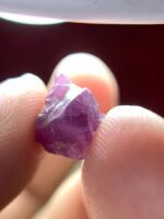 Exceptional Form: 7.61ct Afghan Ruby Crystal with Bold Dimensions & Natural Charm - Image 7