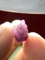 Exceptional Form: 7.61ct Afghan Ruby Crystal with Bold Dimensions & Natural Charm - Image 10