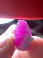 25.40 ct Afghan Ruby Crystal – Balanced Depth with Strong Cutting Potential - Image 7