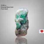 Sleek and Striking - 75.80-Carat Swat Emerald Specimen
