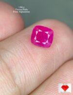 Afghan Faceted Ruby (1.04 ct) – Balanced Size with Strong Depth and Elegant Presence