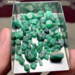 Impressive 57ct Swat Emerald Rough Lot