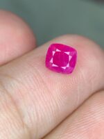 Afghan Faceted Ruby (1.04 ct) – Balanced Size with Strong Depth and Elegant Presence - Image 2