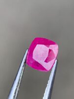 Afghan Faceted Ruby (1.04 ct) – Balanced Size with Strong Depth and Elegant Presence - Image 14